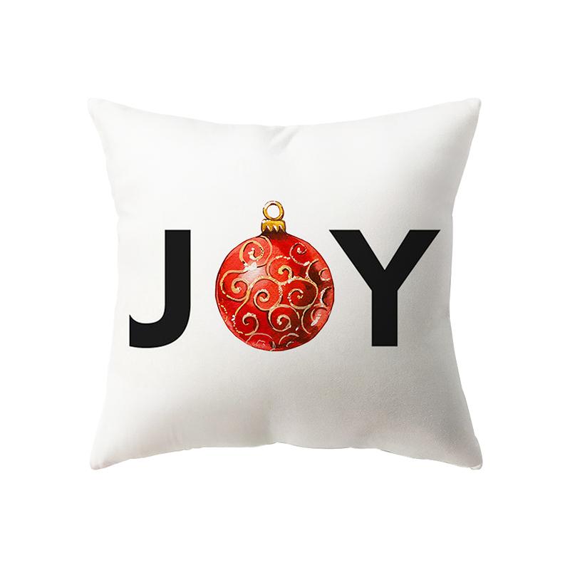 Χαριτωμένη Χριστουγεννιάτικη Θέμα Άγιος Βασίλης Τυπωμένο Μοτίβο Κάλυμμα Μαξιλαριού Διακόσμηση Σαλονιού Σπιτιού Καναπές Πολυεστερικό Μαξιλάρι Μαξιλαροθήκη