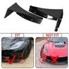 Front Splitter Extension Winglets Spoiler For 14-Up Corvette C7 Z06 Z07 Stage 3