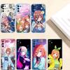 RE47 Nino Miku Itsuki Nakano Transparent Phone Case for Motorola Moto G7 G8 G9 G84 G85 G73 G24 G15 Z2 Play Power Plus