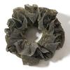 Three-Layer Gold-Edged Flower Hair Tie for Women