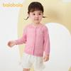 Balabala Baby Cardigan Baby Knitted Shirt Summer Dress Girls' Coat