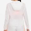 Nike Casual Sport Windbreaker Jacket With Hood Women Jackets White CZ9541-100