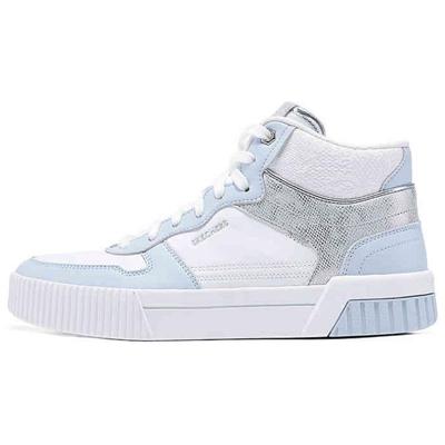 Court Classics Sneakers Comode Mid-Top Donna sneakers Bianco Blu 185105-WLB
