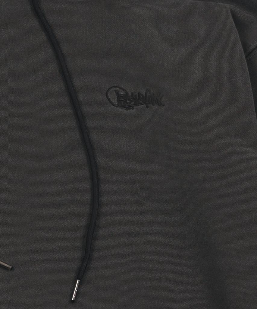 Pigment Coated Hoodie Charcoal