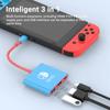 FOR Portable Nintendo Switch Docking Station TYPE-C Hub with HDMI and USB 3.0 Perfect for Travel and Gaming