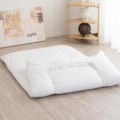 Sylphis Bett 105 x 215 20 cm Vollpolyester und Einzelmaschine One-Touch-Laken, Einzelbett, cm, Tiefe, Weiß, Farbe, Baumwolle, Dünn, Schnelltrocknend, Lang,