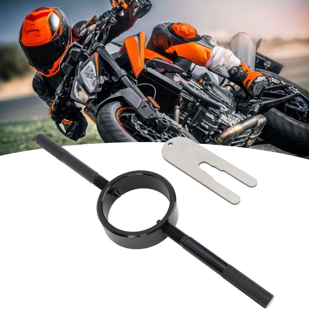 Heavy Duty Fork Spring Compressor Set High Precision Fork Oil Level Tool  Motorcycle Maintenance