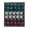 30pcs 3cm Flocked Christmas Ball Ornaments Set - New Arrival in Various Colors for Scene Decoration