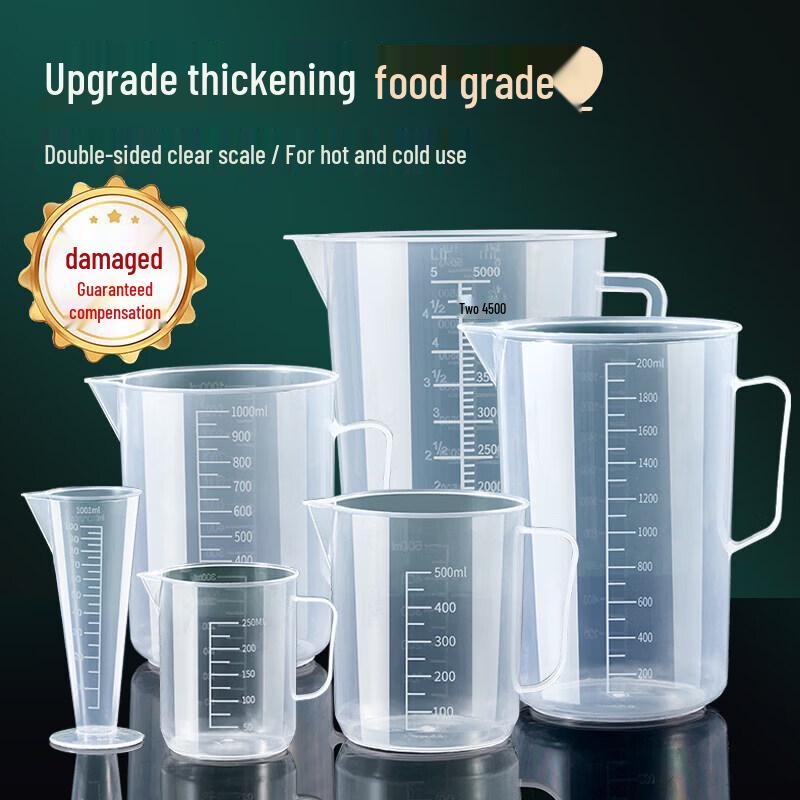 ZISIZ Plastic Measuring Cup with Scale