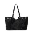 2025 Autumn New Solid Fashion PU Large Capacity Shoulder Bags Stylish Design Hot Trendy Super Cool Casual Tote Bags for Women