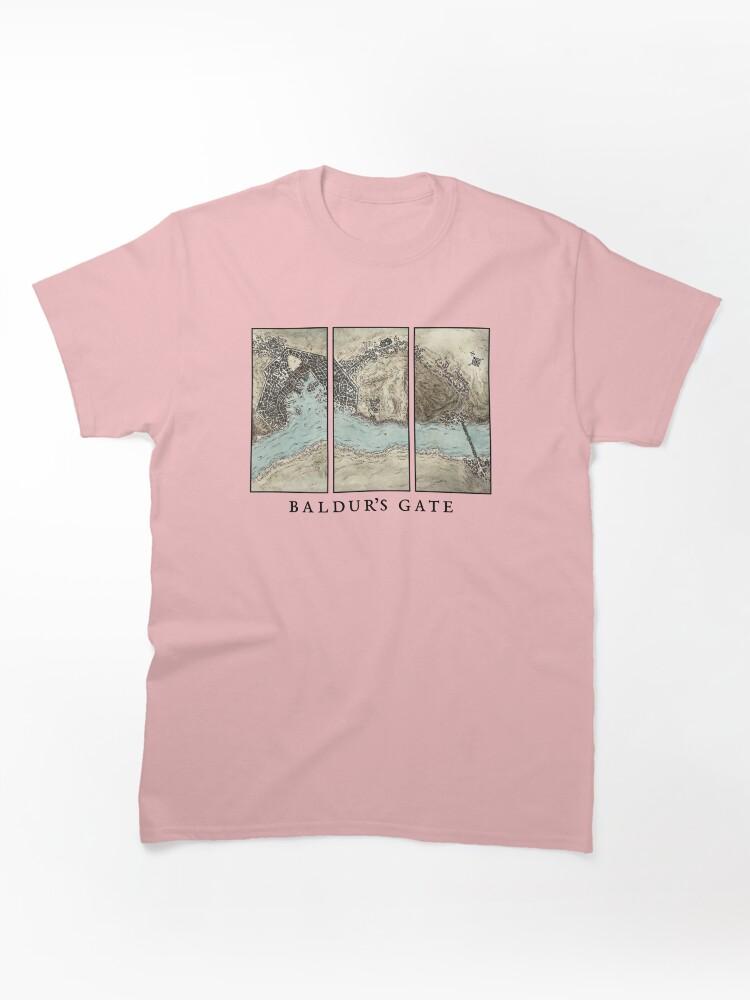 Baldur's Gate Map Classic T-Shirt