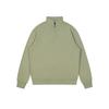 350g Heavyweight Stand Collar Half-Zip Hoodie for Outdoor Sports - Plain Color, High Quality, Spring & Autumn Wear