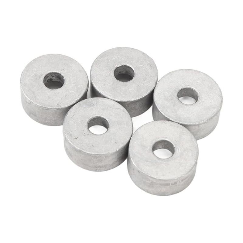 55321-87J01 55321-87J00 Zinc Sacrificial Anode for Marine Outboard Motors 4T 9.9L 300HP Saltwater Freshwater Use 5Pcs