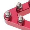 Non Slip Brake Pedal Studded Exterior Design Brake System Performances Enhancement Simple Installation for Bike