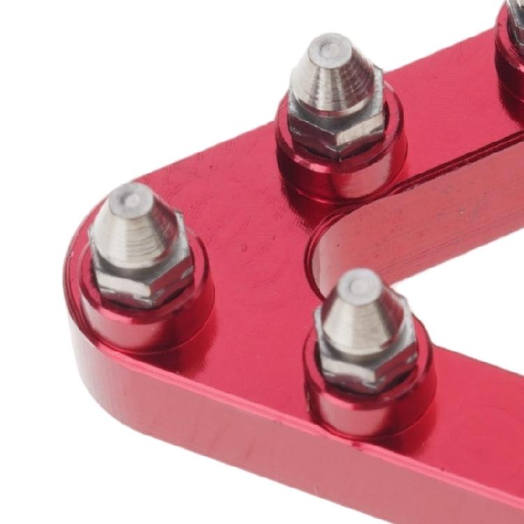 Non Slip Brake Pedal Studded Exterior Design Brake System Performances Enhancement Simple Installation for Bike