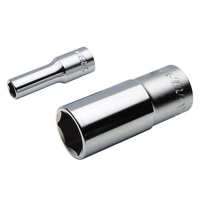 TOP Surface Deep Socket for Socket 19mm 55mm Total Made In Wrenches, Flats, 9.5mm Drive, Length, Japan, DS-319
