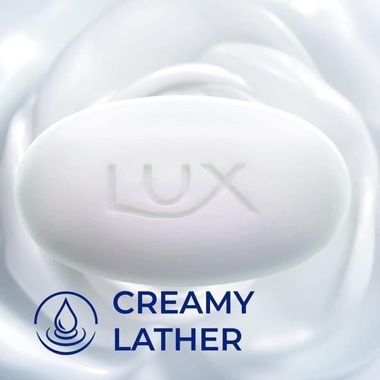 LUX International Creamy White Soap Bar, 125 G