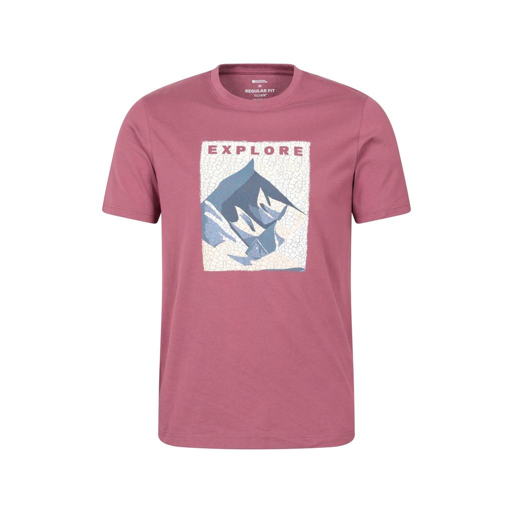 Mountain Warehouse Mens Explore Organic T-Shirt