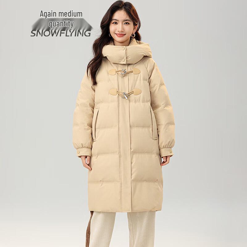 

Женский пуховик средней длины с капюшоном Xuezhongfei S