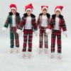 30Cm New Doll Clothes Christmas Series Clothes Fashion Various Styles Christmas Outfit With Coat+Inner Wear+Pants+Hat For 1/6 Doll