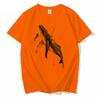Free diver with Whale Shark watercolor painting print animal  Sea art sea life art Newest Short Sleeve Classic T-shirt