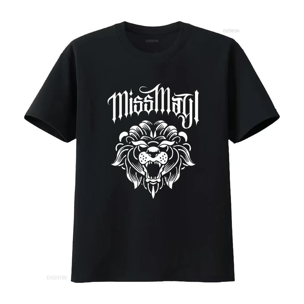 NWT 55569 Miss May I Melodic Metalcore T Shirt vintage Washed fashion Comfortable Slightly Casual streetwear Soft