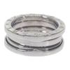 Bvlgari 323533 #12(JP Size) 52 Ring K18 White Gold Women