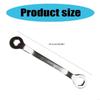 H7EE Professional 17mm/24mm Hexagonal Wrench Spanner Tool, Two in Feature Suitable for Automotive Work Motorbike Repairs