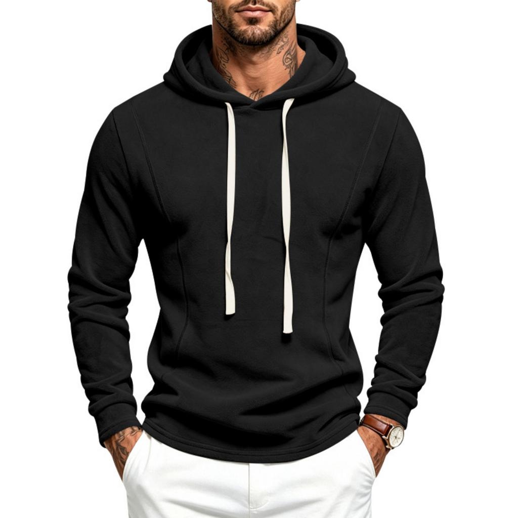 Men's Hoodie Pullover with Warm Soft for Casual Winter Everyday Wear