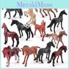 World Famous Horse Model Set Pvc Static Figurines Collectors Animal Display For Model Enthusiasts