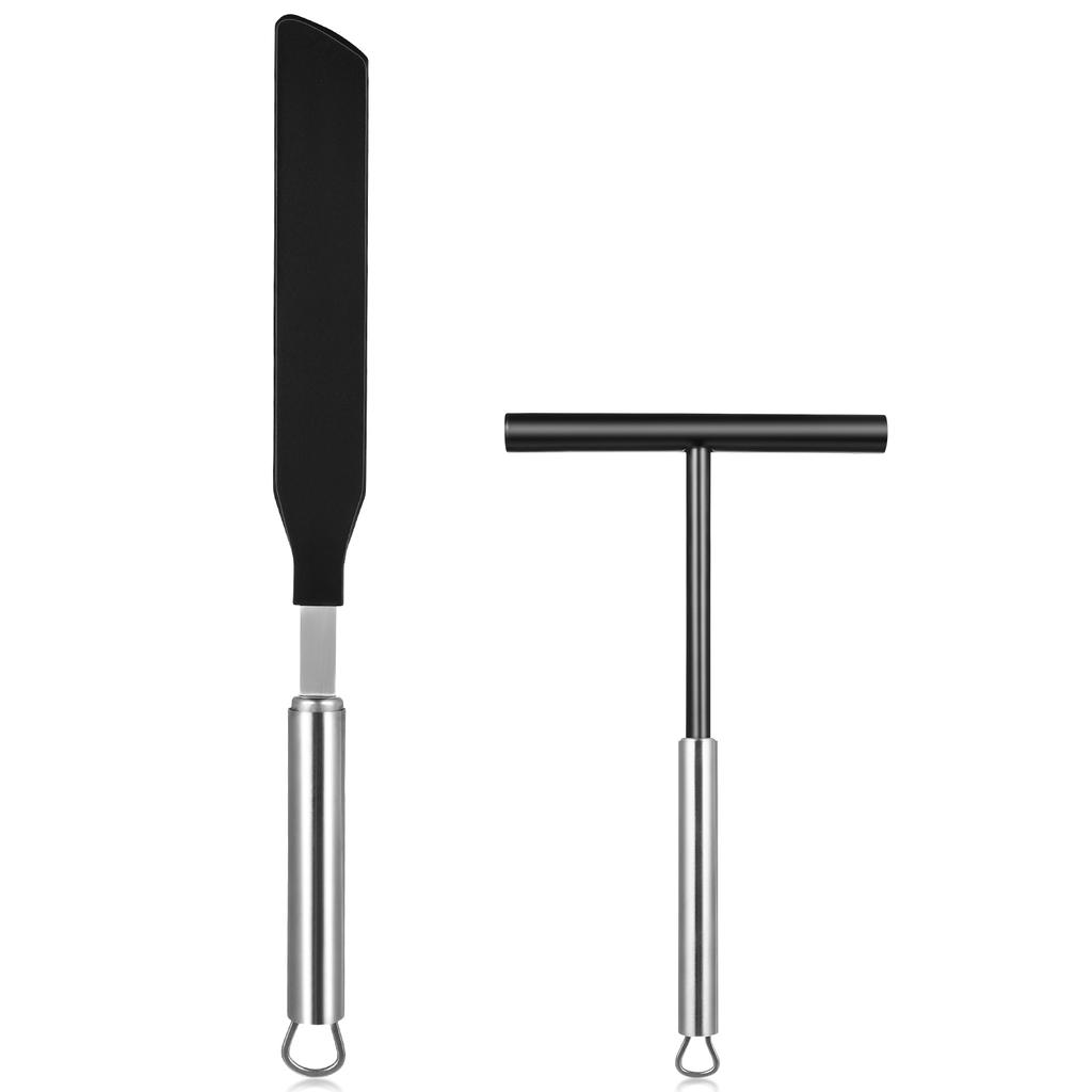 Kitchenware Cream Spatula Non Stick Pan Dough Spreader Stainless Steel Baking Scraper