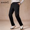 Judger Herren-Freizeithose aus Modal-Strick mit geradem Bein