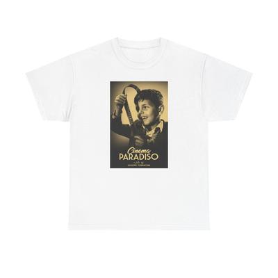 T-shirt Unisex Cinema Paradiso, Regalo per Amanti del Cinema Italiano, Maglietta Film di Morricone,