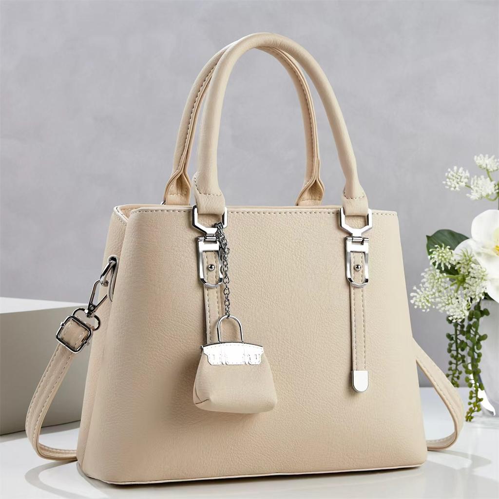 Women's PU Leather Top Handle Satchel Shoulder Tote Bags Casual Purses and Handbags Shopping Shoulder Bags Messenger Tote Bag Crossbody Bag for Women