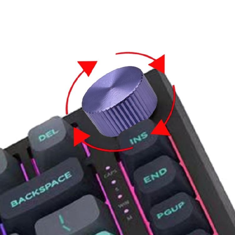 High Precisions Volumes Control Switches Mechanical Keyboards Knob for Comfortable Grip and Easy Installation