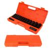 15 PCS/SET SET DRIVE   SOCKET, 1/2 Inch     Socket Tools 10-32 Mm for Garage Workshop