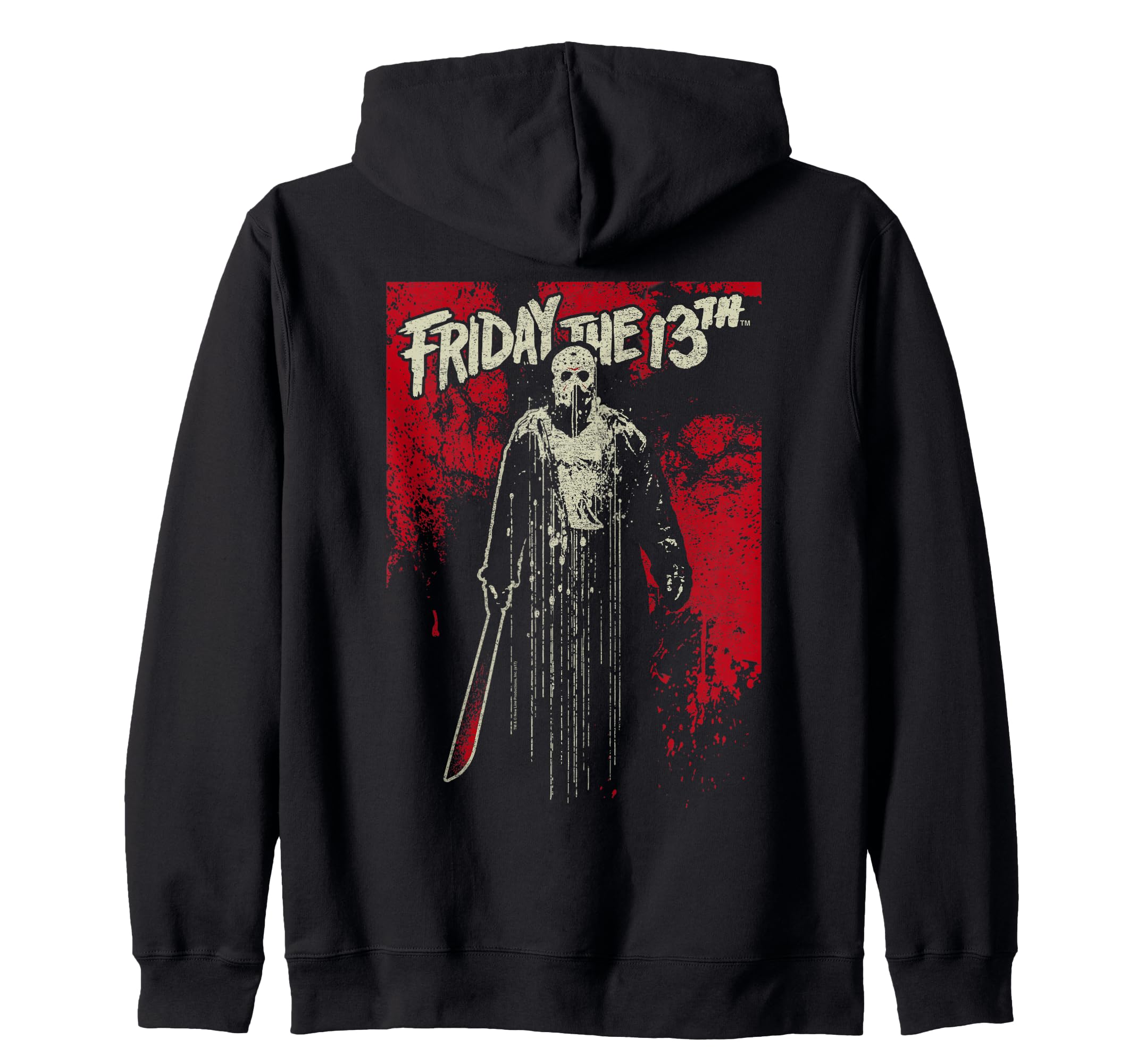 Friday the 13th Jason Drip Zip Hoodie