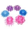 Men's Silicone Delay Lock Ring - Wolf Tooth Design for Enhanced Pleasure