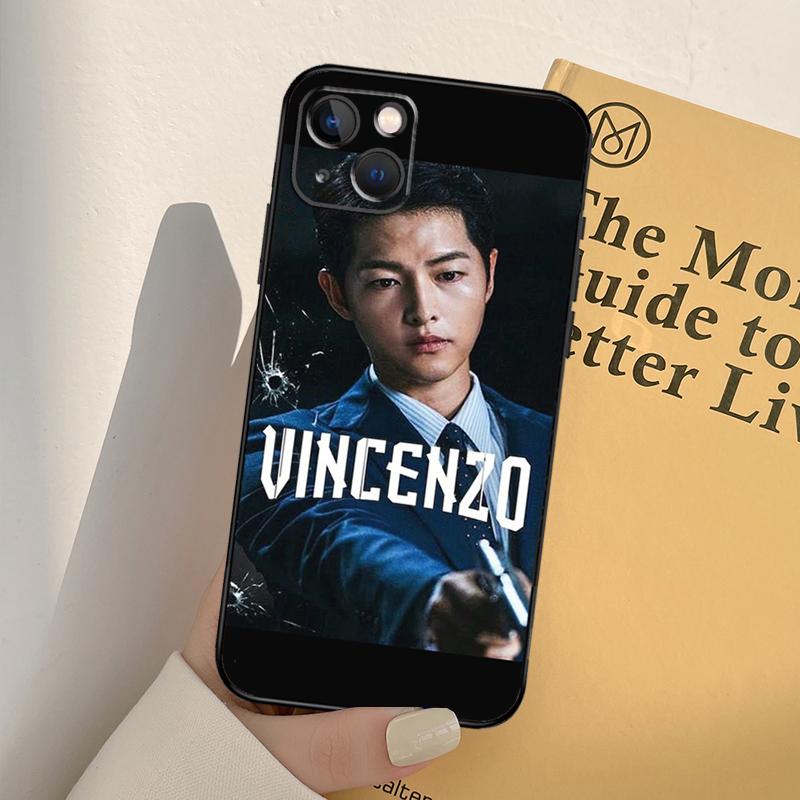 Vincenzo Cassano Kdrama Case For iPhone 16 15 14 Pro Max Plus 13 12 Mini 11 Pro Max Back Cover