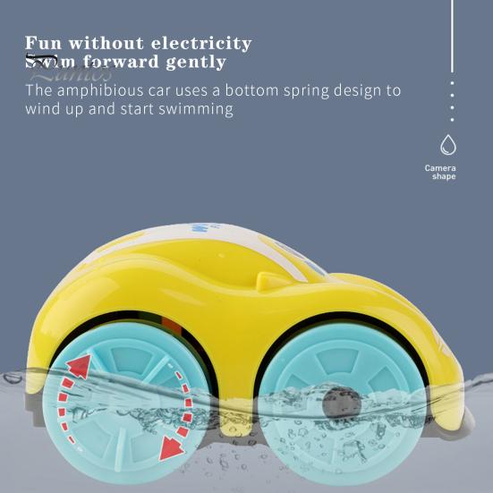 Car Toy Funny Interactive Soundable Rotating Car Baby Bathing Toy
