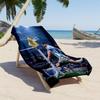 Football Messi Customizable Name Beach Towel Super Soft Microfiber Quickdry Fabric Perfect for Traveling Yoga Camping and Swimming