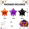 12Pcs 18Inch Multicolor Star Balloon Foil Balloon Pentagram Helium Balloon Christams Birthday Party Wedding Decoration