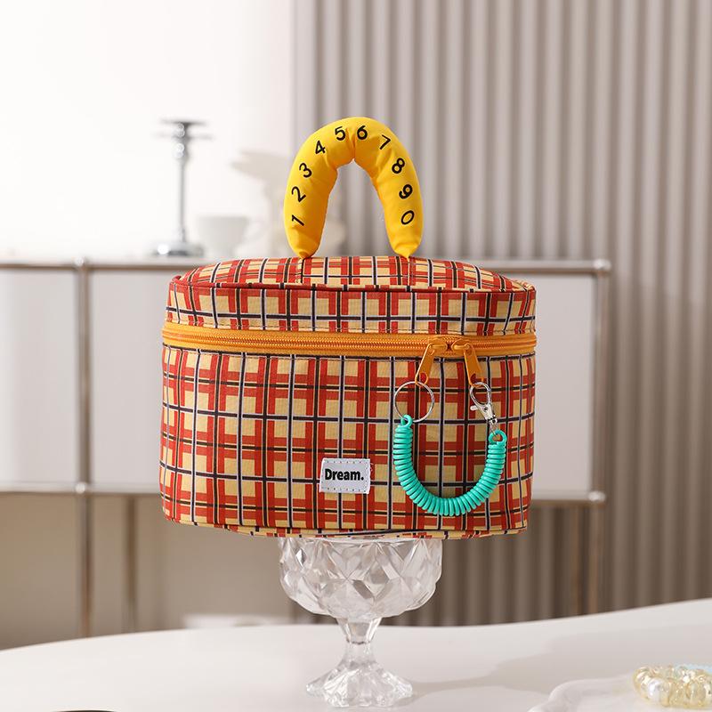 Makeup Bag, Large Capacity Waterproof Hand-Held Storage Bag, Cute And Portable, Business Travel Partition Layered Toileting Bag