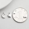S925 Sterling Silver Five-Pointed Star Pendant for DIY Star and Moon Charm Bracelets & Necklaces