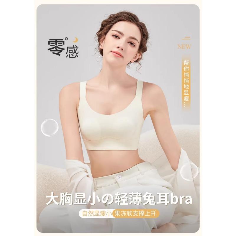 Women S Thin Full Cup Bra Soft Support Push Up No Underwire