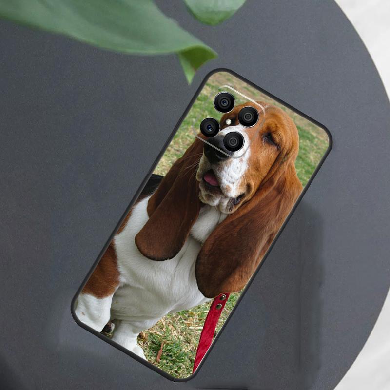 Basset Hound Dog For Honor Magic 8 7 5 6 Pro Case For Honor 200 400 Lite 50 70 90 X8c X8b X9a X9b X9c X9d Win