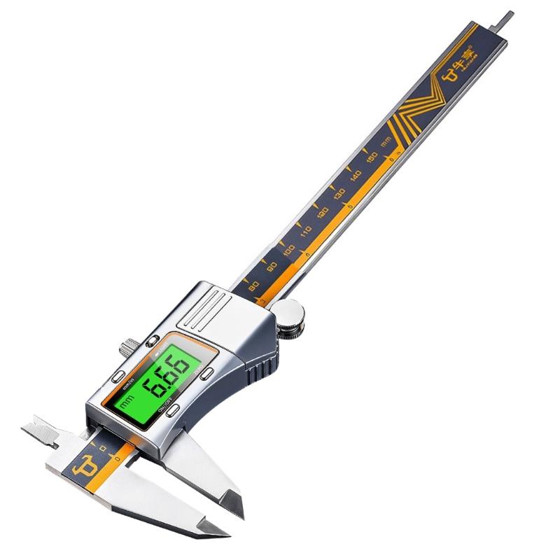 Digital Pachometer Metal Caliper Professional Vernier Calibers Measuring Tool Depth Electronic Rulers