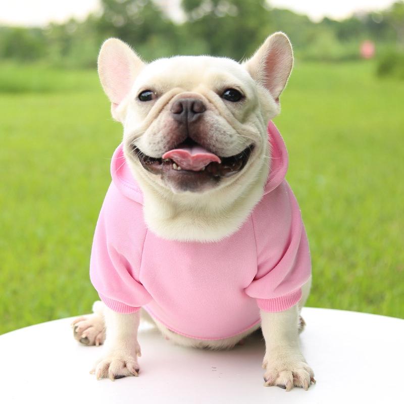 Fleece Haustierkleidung Hund Warme Weste Winter Niedlicher Kapuzenpullover Pullover Mantel Kostüme für Kleine Mittelgroße Haustier Welpenhemd Jacke Kleidung