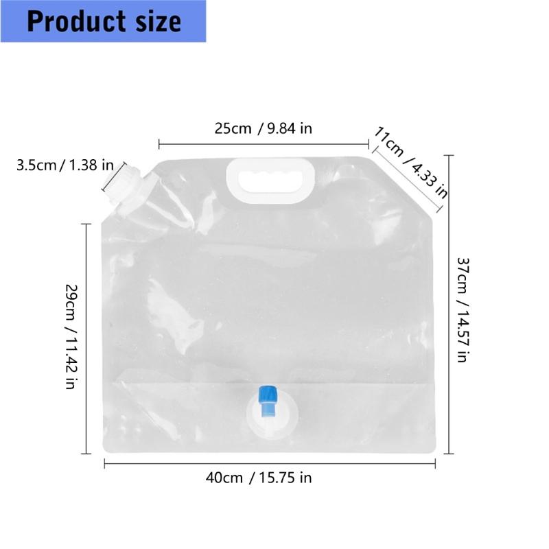 Big Size 10L Plant Water Bag With Regulator For Efficient Garden Moisturizing