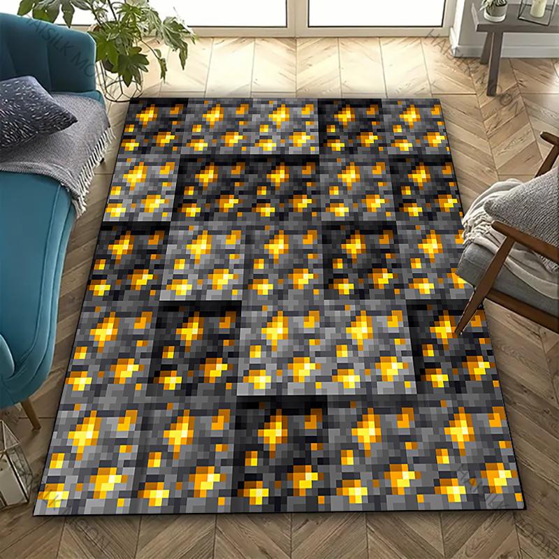 3D Pixelpatroon Thema Tapijten Vloerkleden voor Woonkamers Slaapkamer Entree Decoratie Matten, Speelmatten voor Kinderen Antislip Matten Levering Volgende Dag
